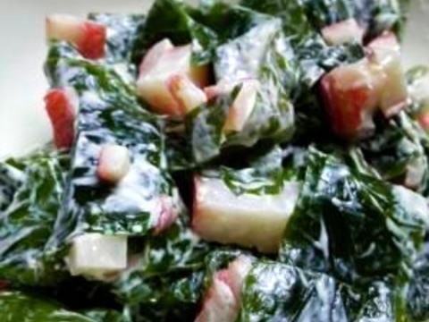 簡単過ぎる!ワカメとカニカマのマヨ和え